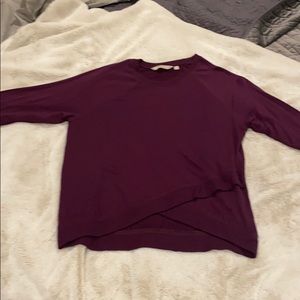 Athleta Criss Cross Sweater